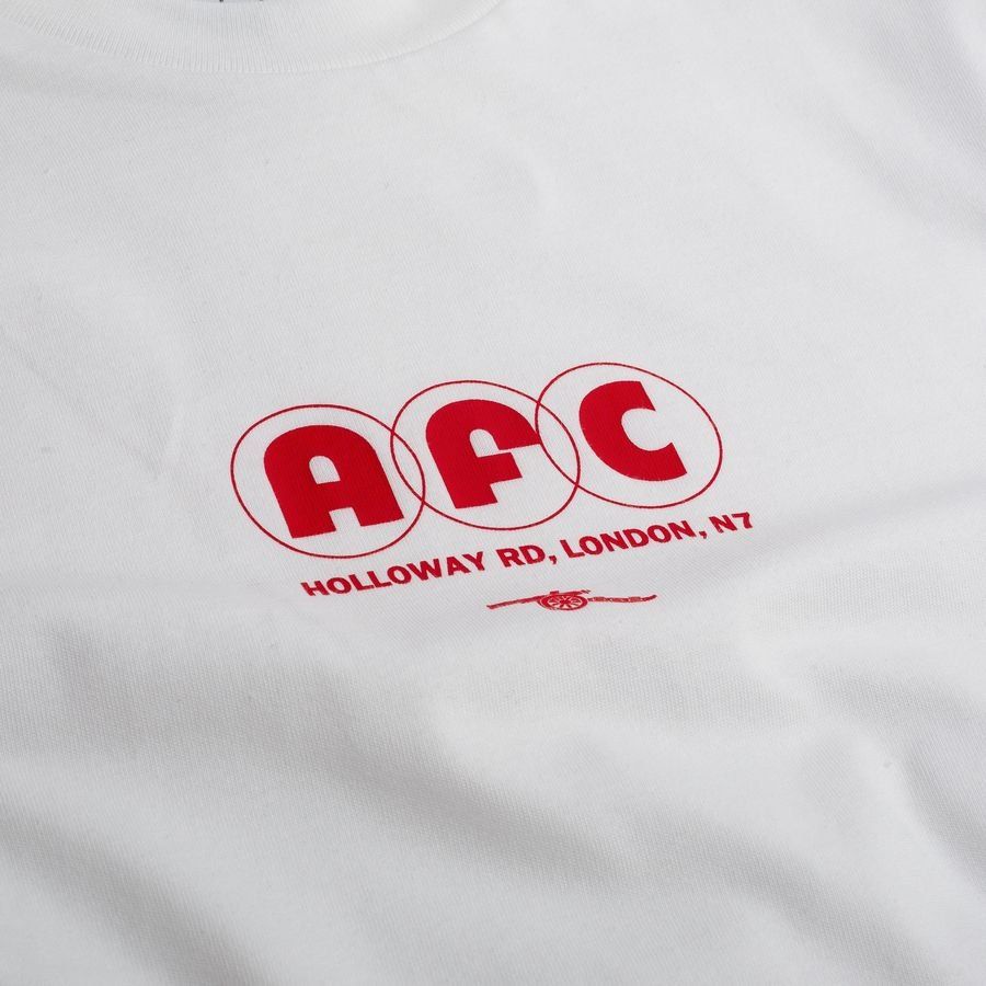 Arsenal T-Shirt Graphic - White - Men's-SoccerKits Hub | Buy Soccer Jerseys Online